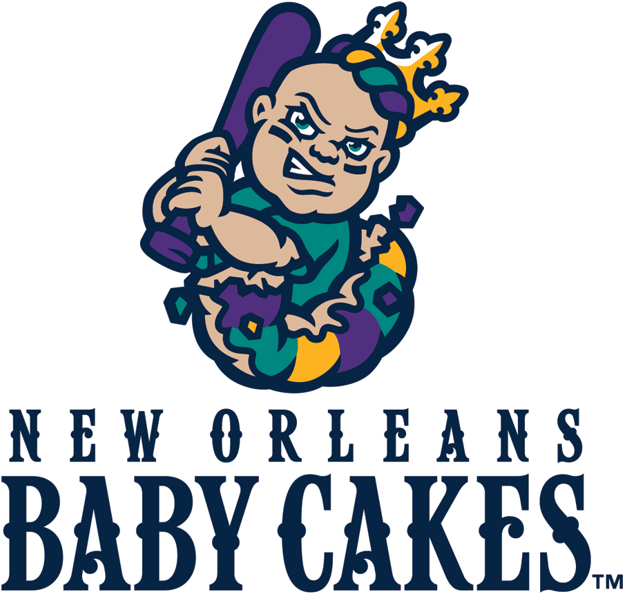 New Orleans Baby Cakes 2017-Pres Primary Logo vinyl decal